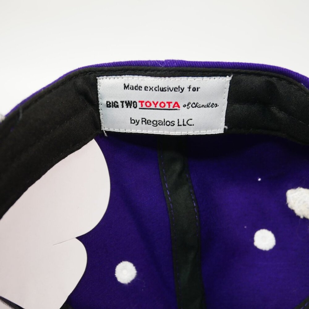 Big Two Toyota Of Chandler Purple Baseball Cap Adjustable By Regalos LLC NEW - Picture 4 of 5